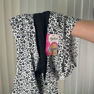 Black Seamless Thong